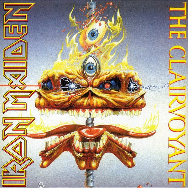 Iron Maiden : The Clairvoyant (7", Single, RE)