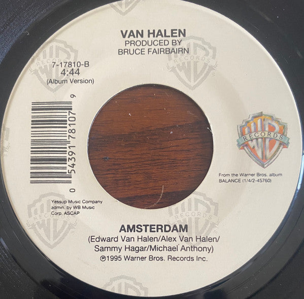 Van Halen : Not Enough (7", Single)