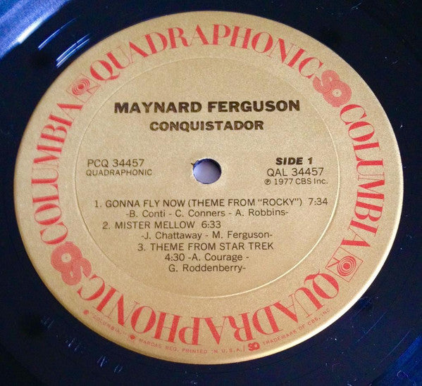 Maynard Ferguson : Conquistador (LP, Album, Quad)