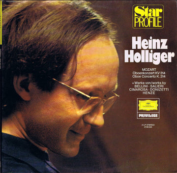 Heinz Holliger : Heinz Holliger. Oboenkonzert KV 314 U.A. (2xLP, Comp, Gat)