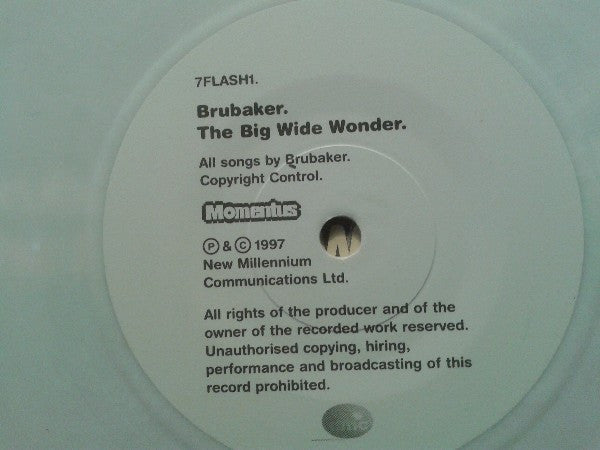 Brubaker (5) : The Big Wide Wonder (7", EP, Whi)