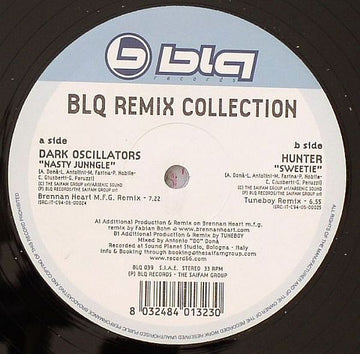 Dark Oscillators / Hunter : Blq Remix Collection (12")