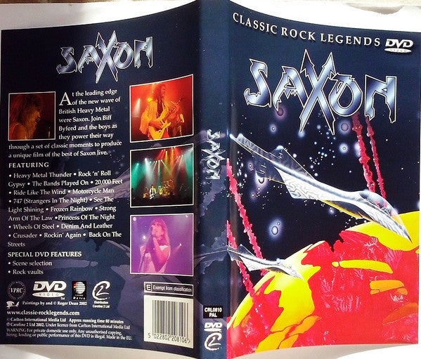 Saxon : Classic Rock Legends - Saxon (DVD-V, PAL)