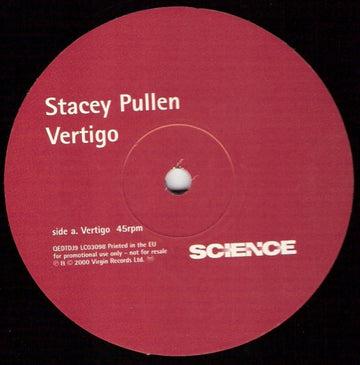 Stacey Pullen : Vertigo (12", Promo)