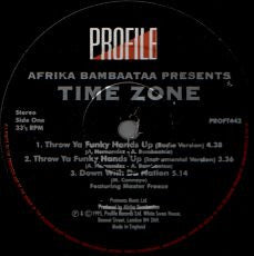 Time Zone : Throw Ya Funky Hands Up (12")