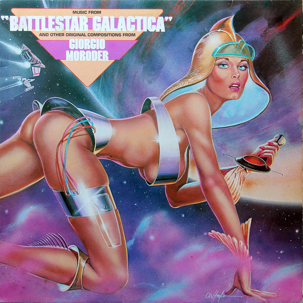 Giorgio Moroder : Music From "Battlestar Galactica" And Other Original Compositions (LP, P/Mixed)