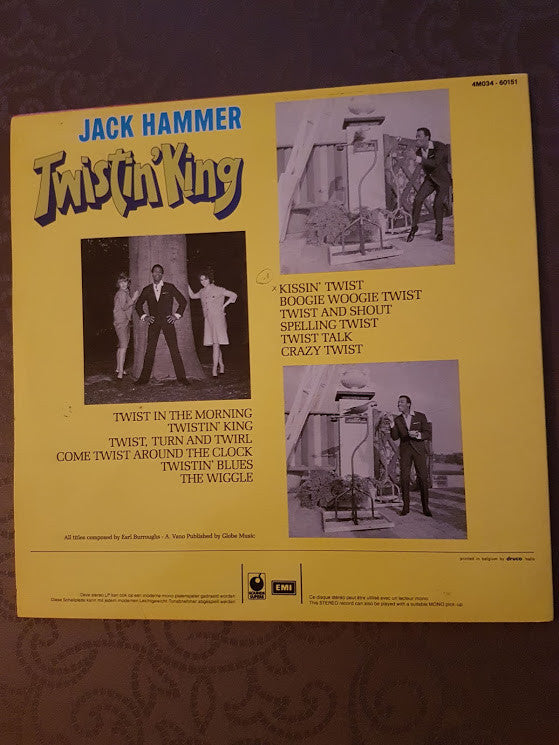Jack Hammer : Twistin' King (LP)