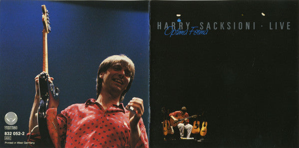 Harry Sacksioni : Live "Optima Forma" (CD, Album)