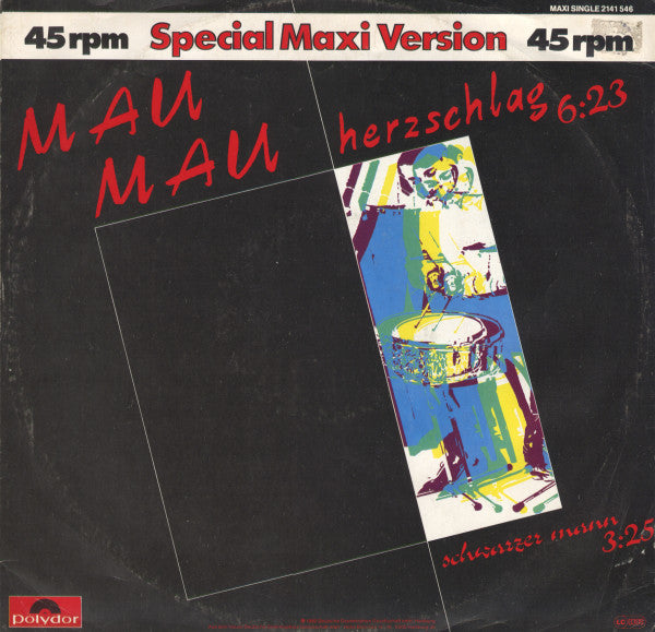 Mau Mau : Herzschlag (12", Maxi)