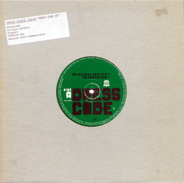 Urban Dance Squad : Dresscode (10", EP)