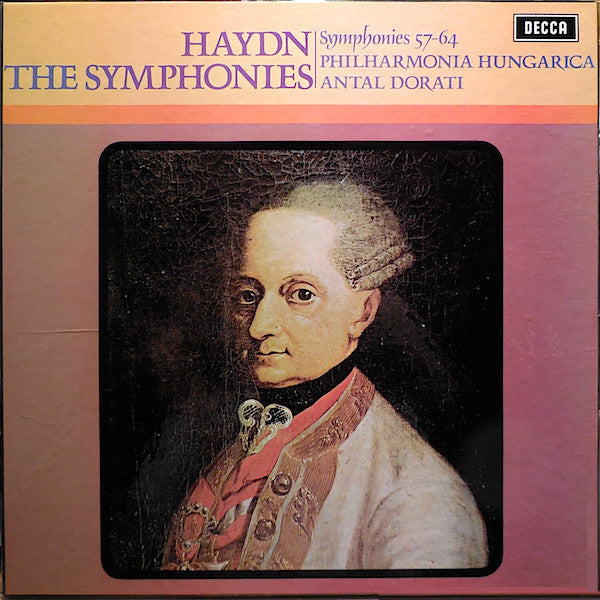 Haydn* - Philharmonia Hungarica, Antal Dorati : Symphonies 57-64 (4xLP + Box)