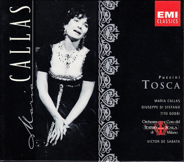 Giacomo Puccini, Maria Callas, Giuseppe Di Stefano, Tito Gobbi, Orchestra Del Teatro Alla Scala E Coro Del Teatro Alla Scala, Victor De Sabata : Tosca (2xCD, Album, Mono, RE, RM + Box, Sli)