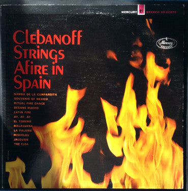 The Clebanoff Strings : Afire In Spain (LP, Album)