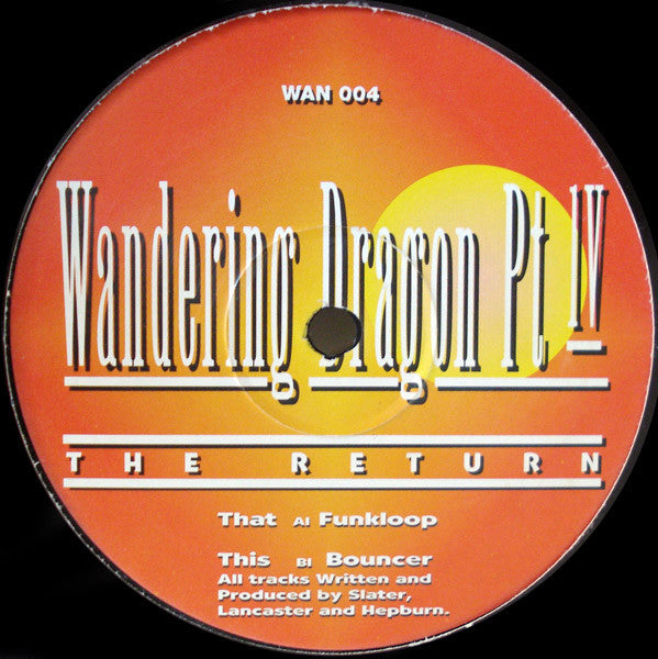 Shades Of Rhythm : Wandering Dragon Pt IV The Return (12", Single)