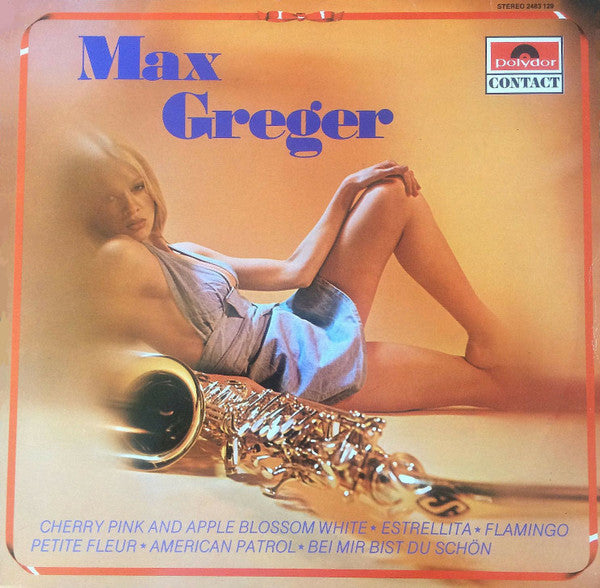 Max Greger : Max Greger (LP, Comp)