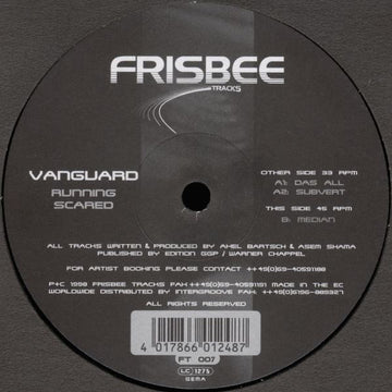 Vanguard : Running Scared (12")