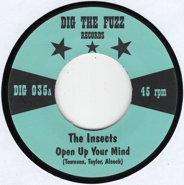 The Insects (7) : Open Up Your Mind / Take It Off (7", Single)