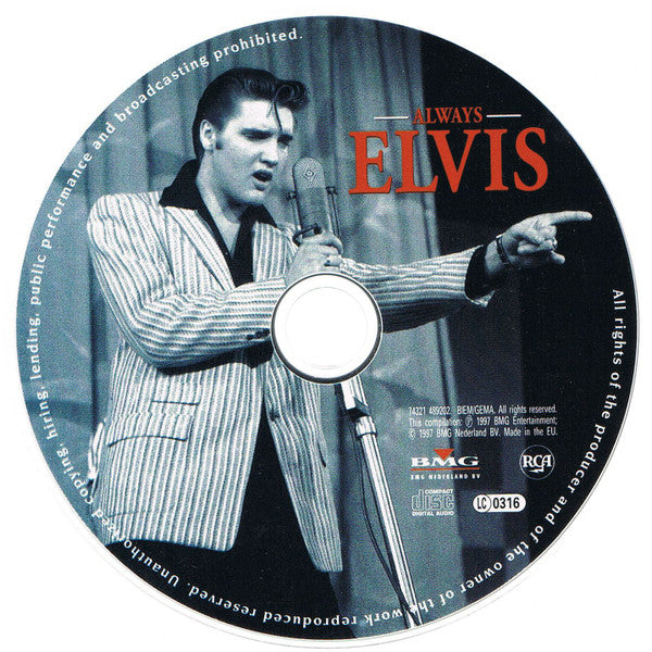 Elvis Presley : Always Elvis (CD, Comp, RM)