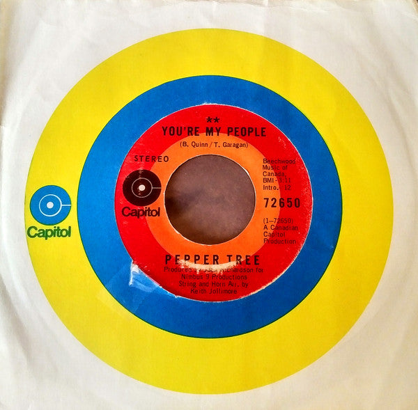 Pepper Tree : You're My People (7", Single)