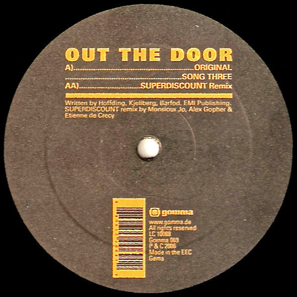 WhoMadeWho : Out The Door (12")