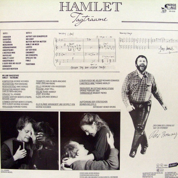 George Kochbek : Hamlet Tagträume (LP, Album)