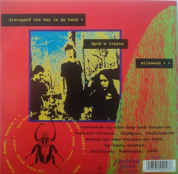 Cheshire (3) : Disregard The Hay In My Hand  (7", EP, Whi)