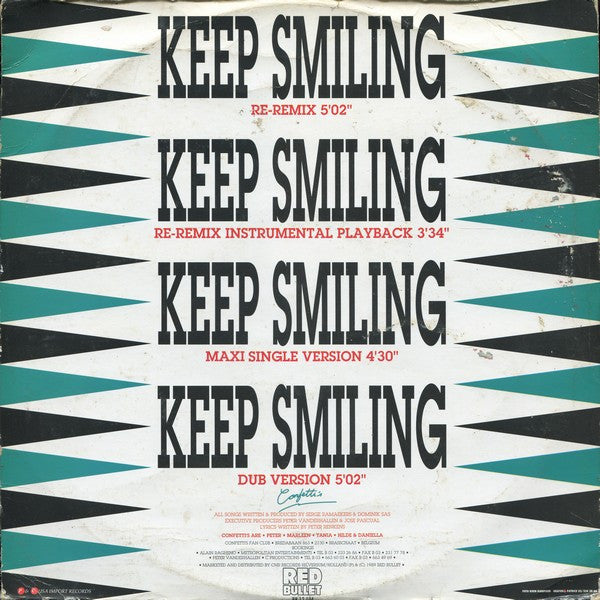 Confetti's : Keep Smiling (12")