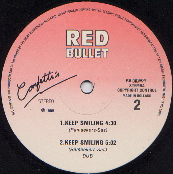 Confetti's : Keep Smiling (12")