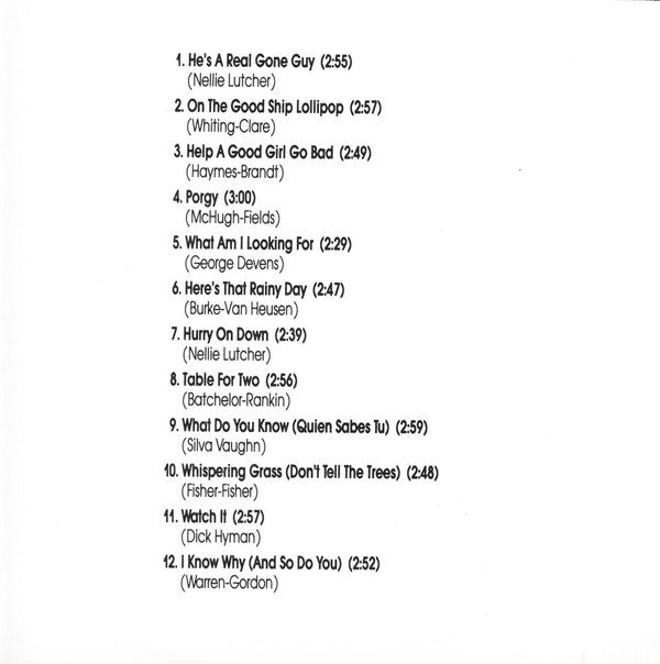 Ruth Brown : Help A Good Girl Go Bad (CD, Album, RE, RM)