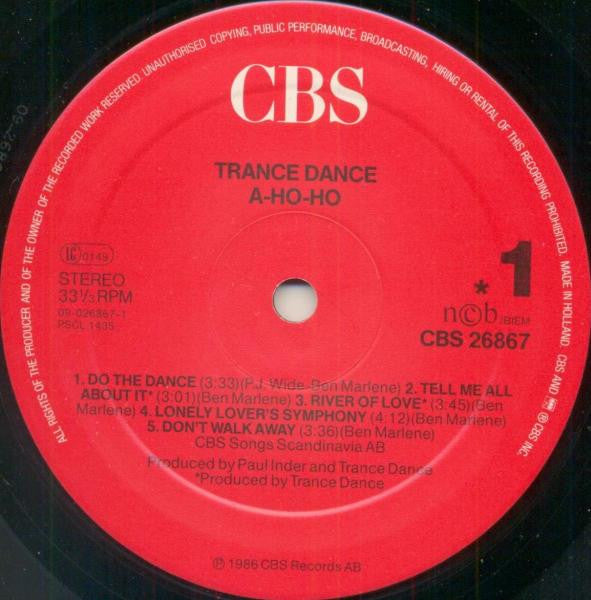Trance Dance : A-Ho-Ho (LP, Album)