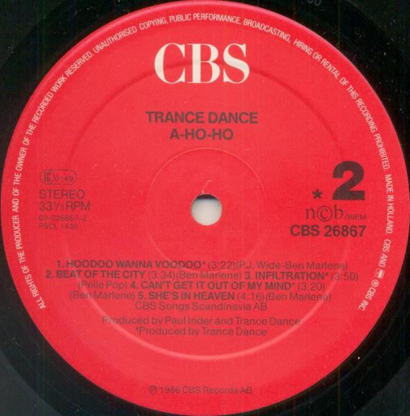 Trance Dance : A-Ho-Ho (LP, Album)