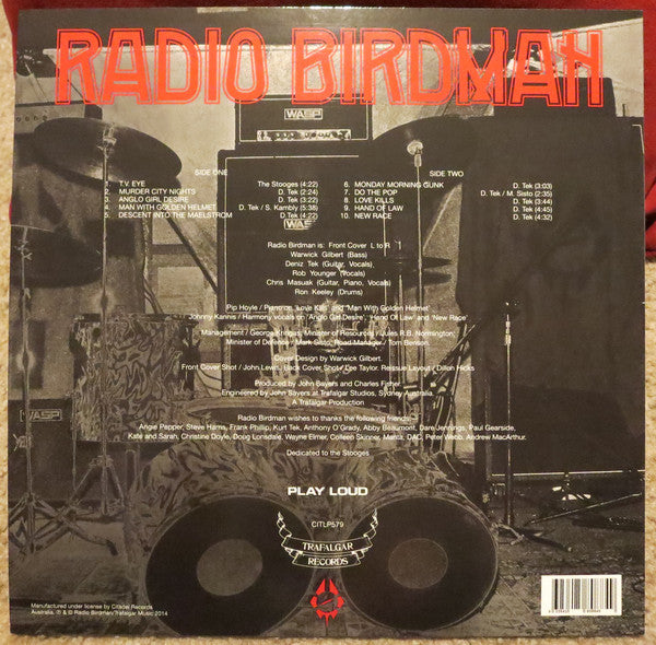 Radio Birdman : Radios Appear (LP, Album, RE, RM)