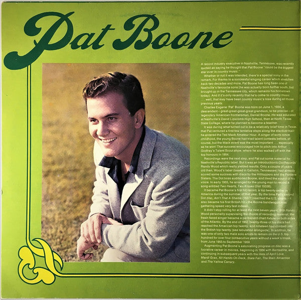 Pat Boone : Originals (2xLP, Comp)