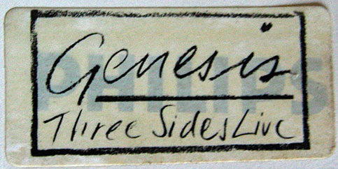 Genesis : Three Sides Live (2xLP, Album)