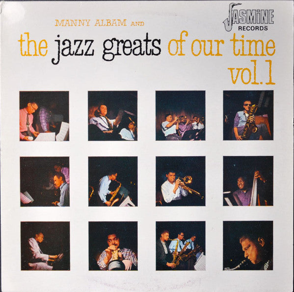 Manny Albam : The Jazz Greats Of Our Time Vol. 1 (LP, Album, Mono, RE)