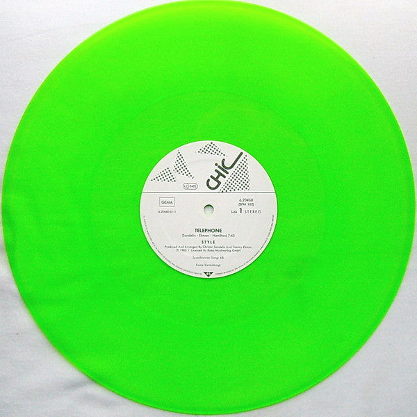 Style (4) : Telephone / Chain Reaction (12", Maxi, Gre)