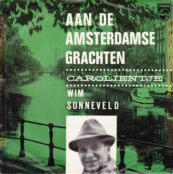 Wim Sonneveld : Aan De Amsterdamse Grachten (7", Single, Mono, RE)