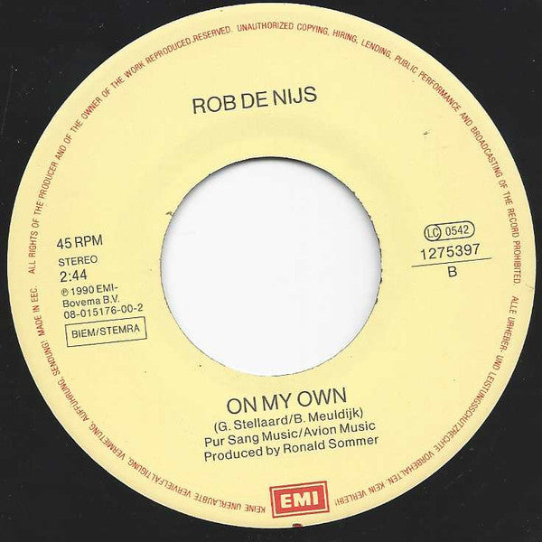Rob de Nijs : Girls For Sale (7", Single)