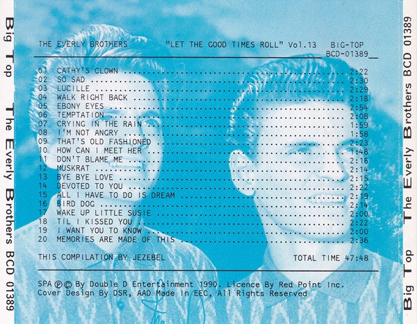 The Everly Brothers* : Let The Good Times Roll (CD, Comp)