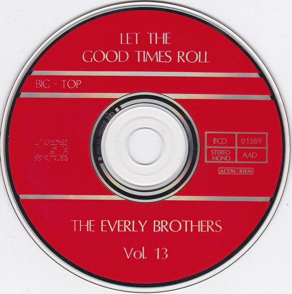 The Everly Brothers* : Let The Good Times Roll (CD, Comp)