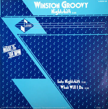 Winston Groovy : Nightshift (12", Maxi)