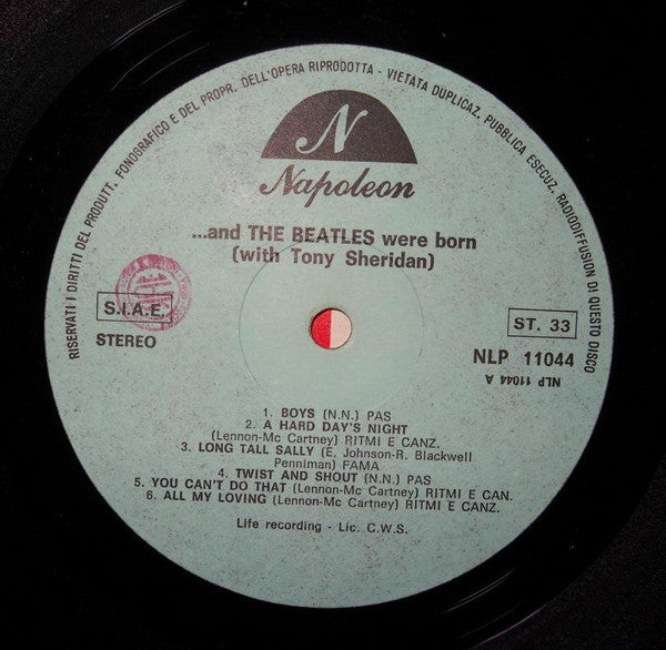 The Beatles : And The Beatles Were Born (LP, P/Unofficial)