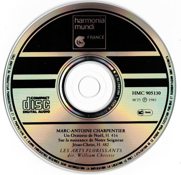 Marc Antoine Charpentier - Les Arts Florissants / William Christie : Un Oratorio De Noël (CD, Album)