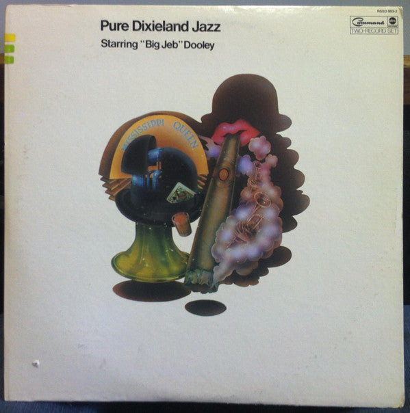 "Big Jeb" Dooley : Pure Dixieland Jazz  (2xLP, Comp)