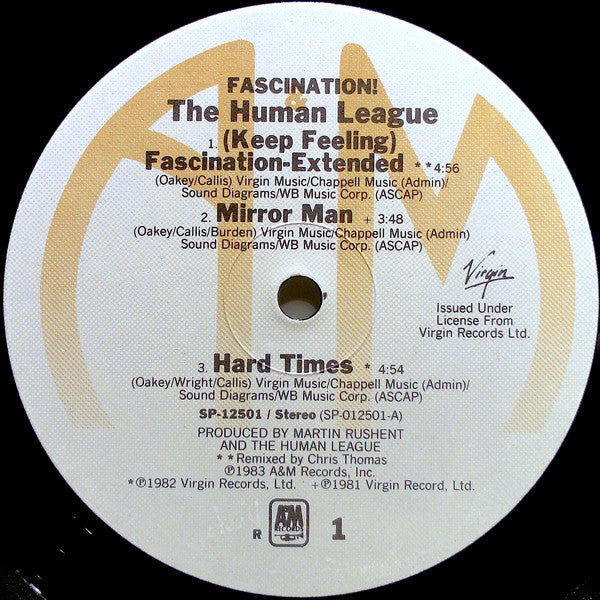 The Human League : Fascination! (LP, MiniAlbum, R -)