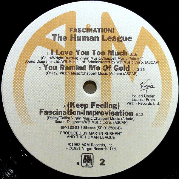 The Human League : Fascination! (LP, MiniAlbum, R -)