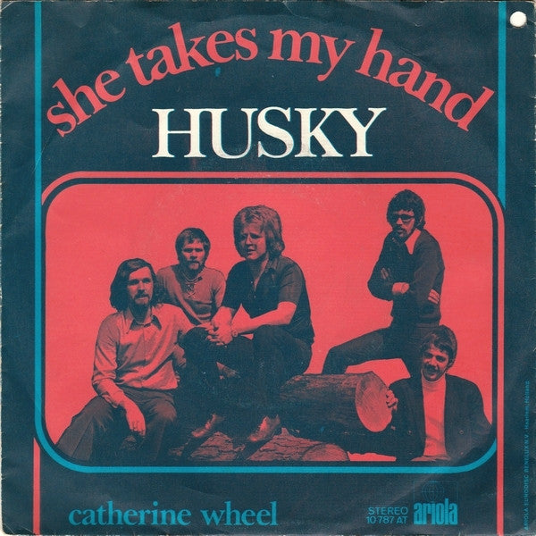 Husky (2) : She Takes My Hand (7", Single)