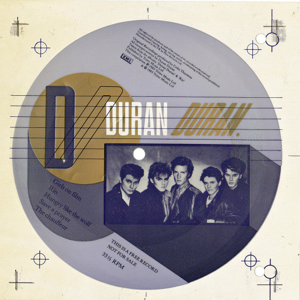 Duran Duran : Duran Duran (Flexi, 6", S/Sided, Promo, Smplr)