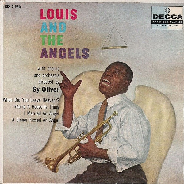 Louis Armstrong : Louis And The Angels (7", EP)