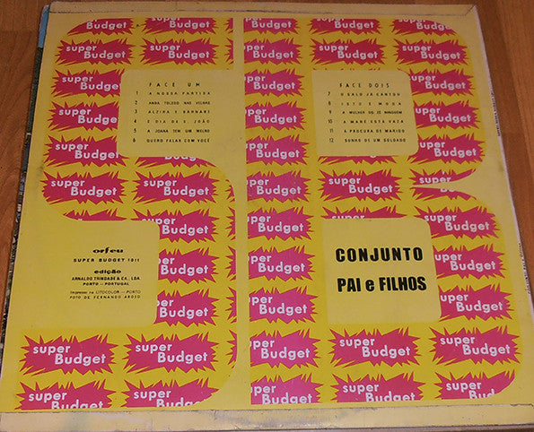 Conjunto Pai E Filhos : A Joana Tem Um Melro (LP, Album)